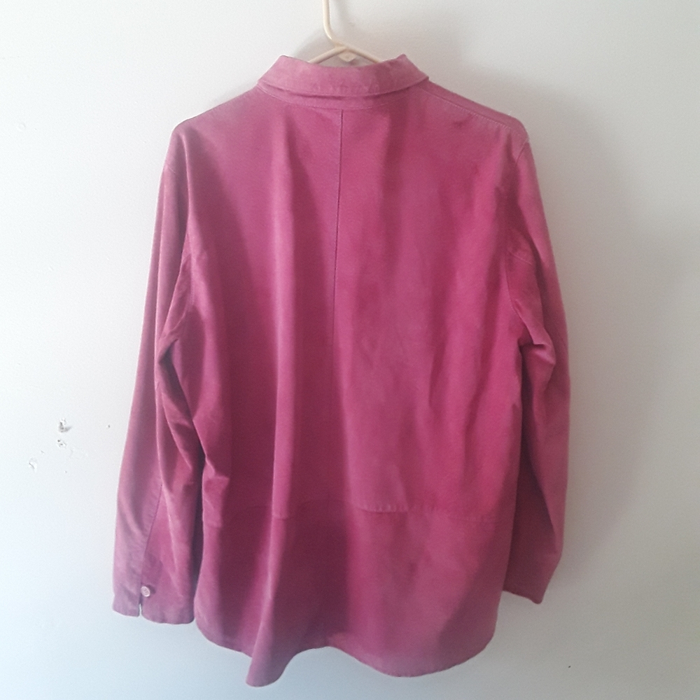 Pink Leather Jacket - Picture 2 of 7